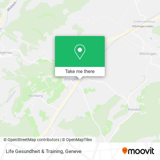 Life Gesundheit & Training map