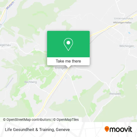Life Gesundheit & Training map