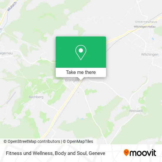 Fitness und Wellness, Body and Soul map
