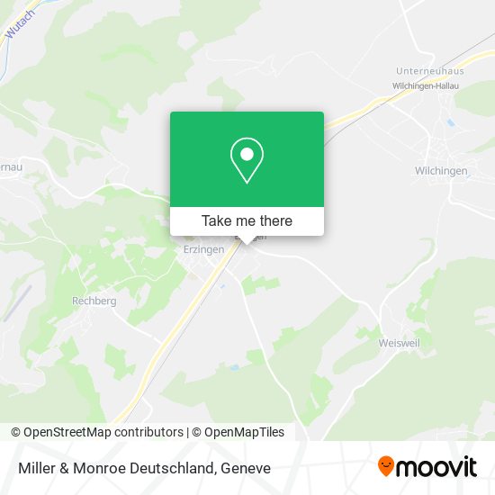 Miller & Monroe Deutschland map