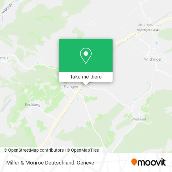 Miller & Monroe Deutschland map