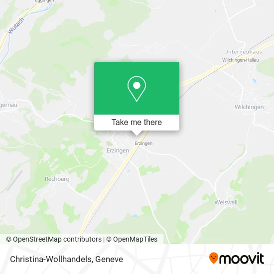 Christina-Wollhandels map