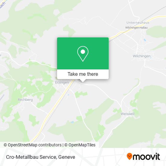 Cro-Metallbau Service map
