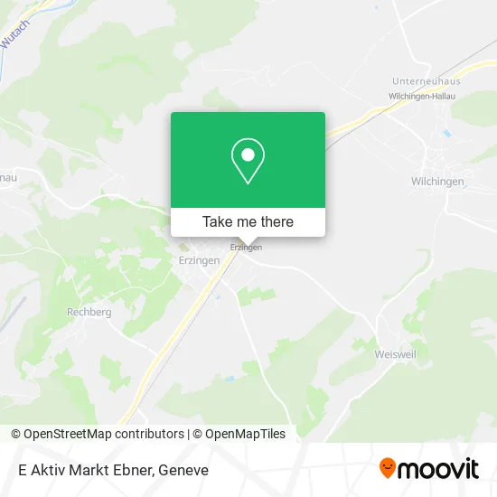 E Aktiv Markt Ebner map