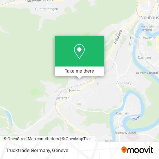 Trucktrade Germany map