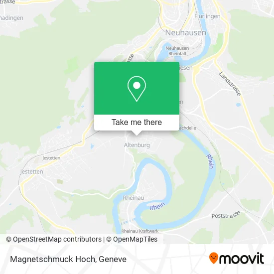 Magnetschmuck Hoch map