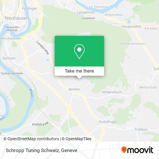 Schropp Tuning Schweiz map