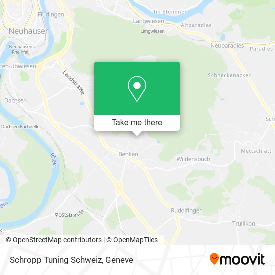 Schropp Tuning Schweiz map