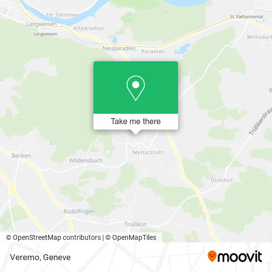 Veremo map