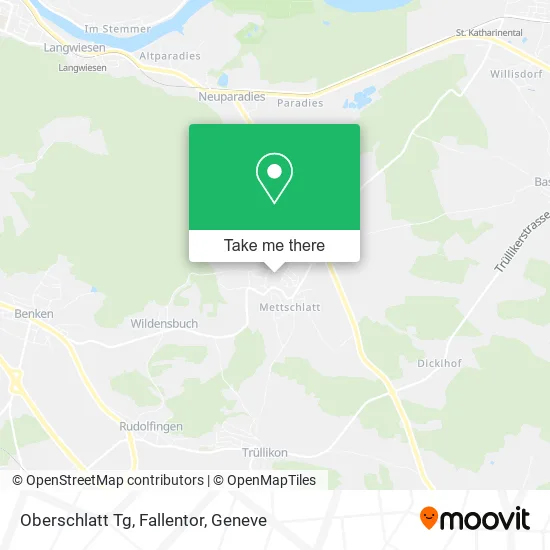Oberschlatt Tg, Fallentor map