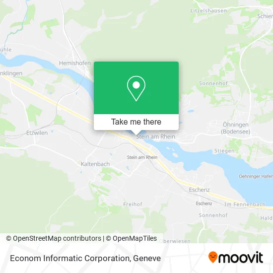Econom Informatic Corporation map