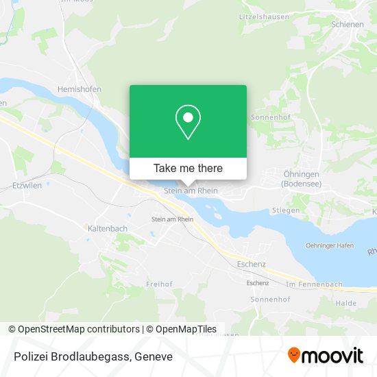 Polizei Brodlaubegass map