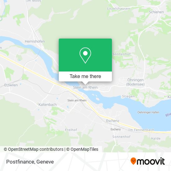 Postfinance map