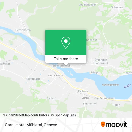 Garni-Hotel Mühletal map