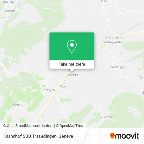 Bahnhof SBB Trasadingen map
