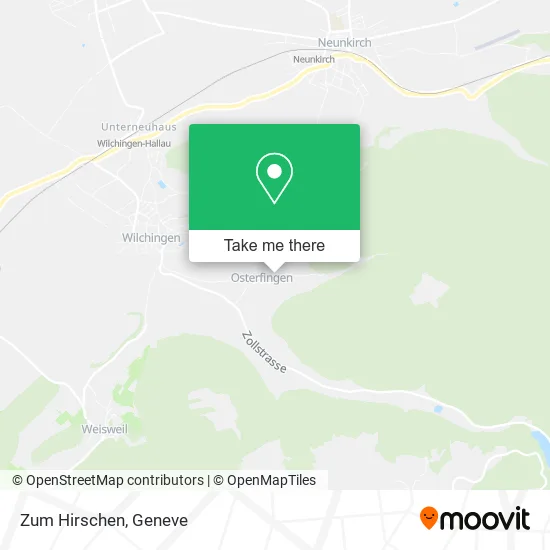 Zum Hirschen map