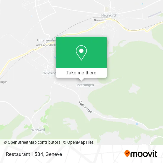 Restaurant 1584 map