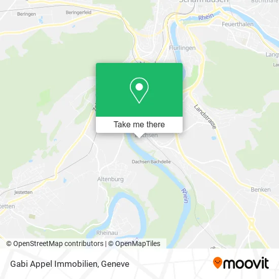 Gabi Appel Immobilien map