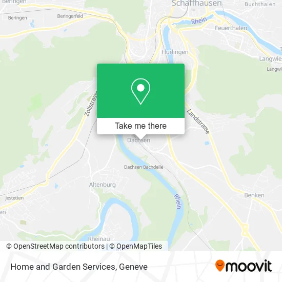 Home and Garden Services map