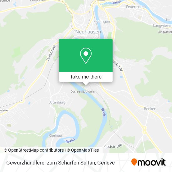 Gewürzhändlerei zum Scharfen Sultan map