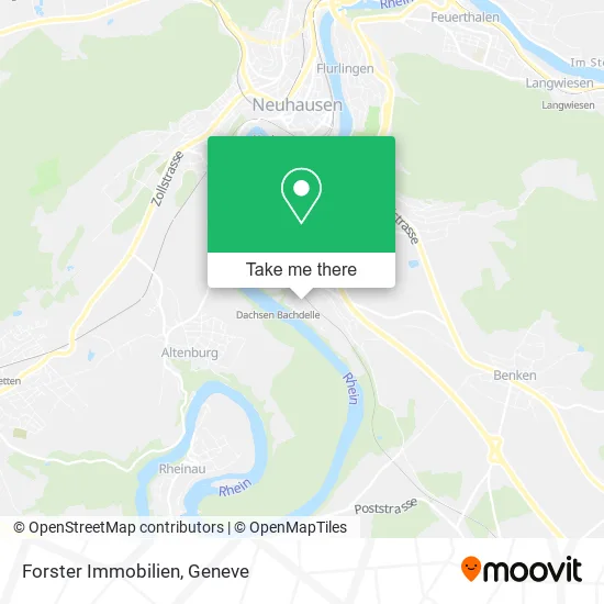 Forster Immobilien map