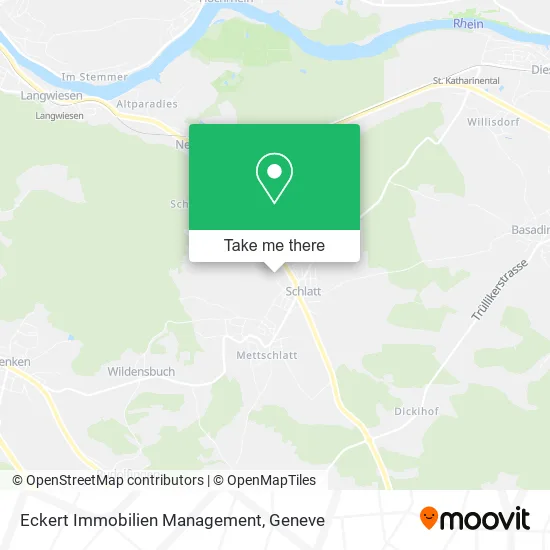 Eckert Immobilien Management map