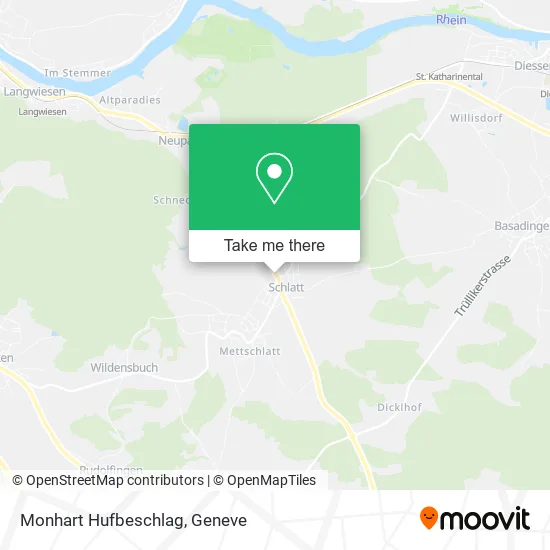 Monhart Hufbeschlag map