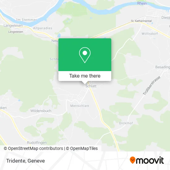 Tridente map