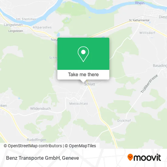 Benz Transporte GmbH map