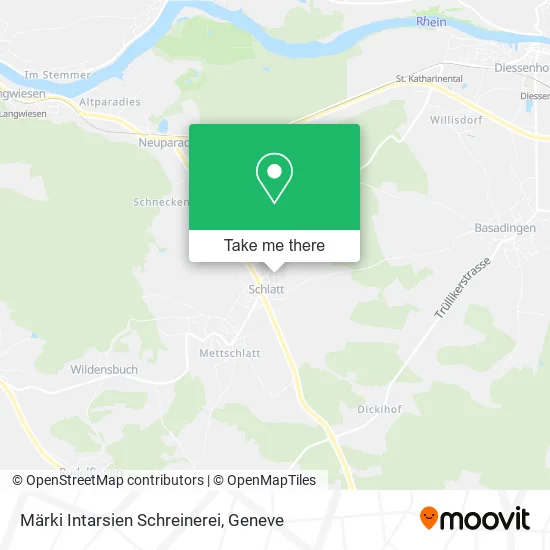 Märki Intarsien Schreinerei map