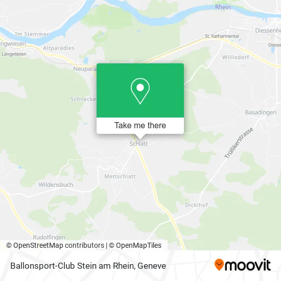 Ballonsport-Club Stein am Rhein map