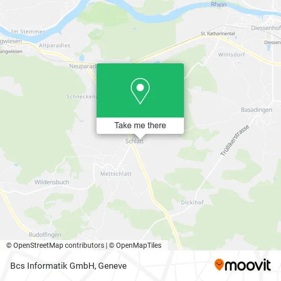 Bcs Informatik GmbH map