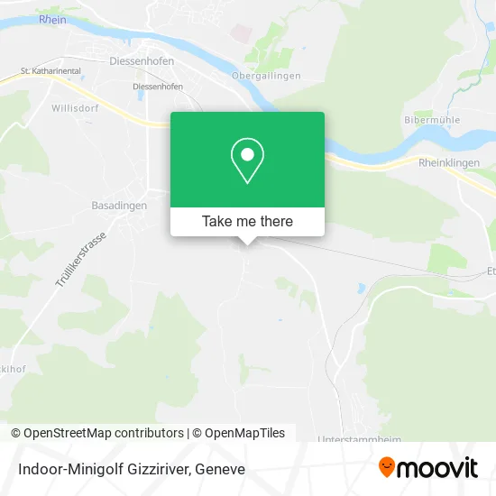 Indoor-Minigolf Gizziriver map