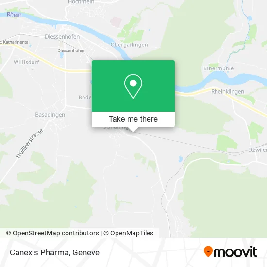Canexis Pharma map