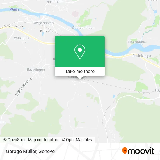 Garage Müller map