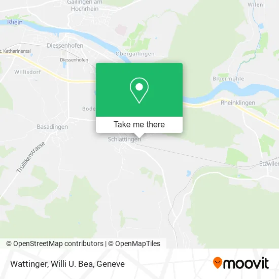 Wattinger, Willi U. Bea map