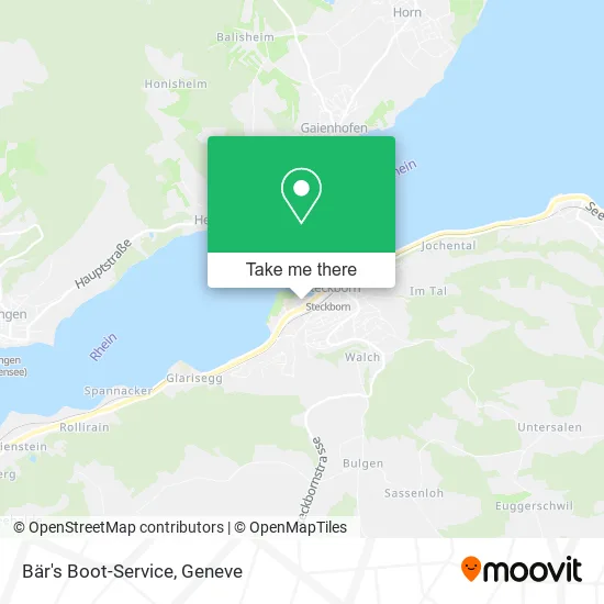 Bär's Boot-Service map