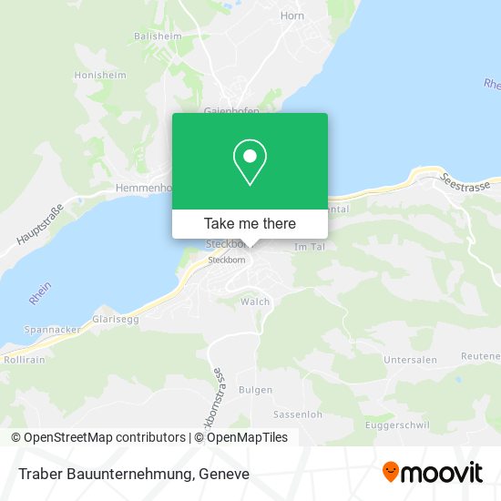 Traber Bauunternehmung map