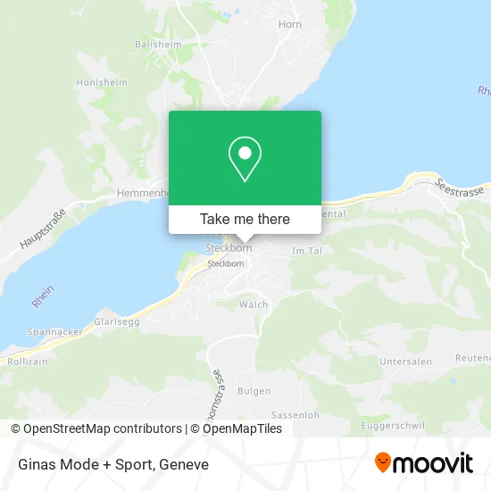 Ginas Mode + Sport map