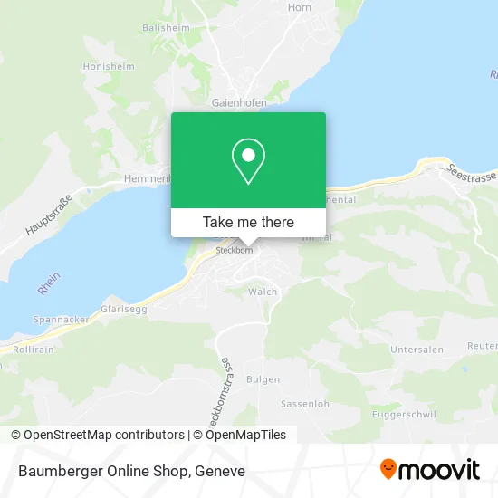 Baumberger Online Shop map