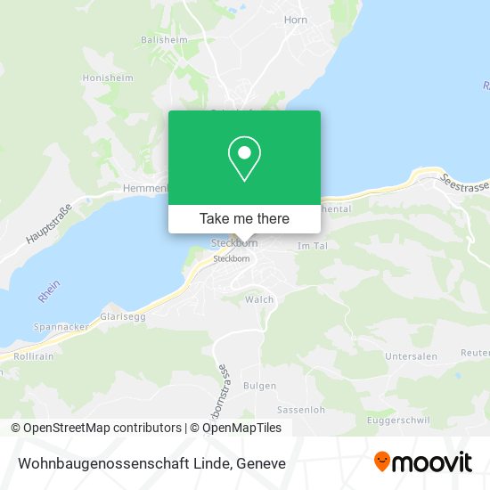 Wohnbaugenossenschaft Linde map