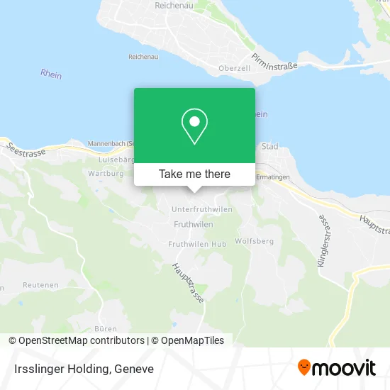 Irsslinger Holding map