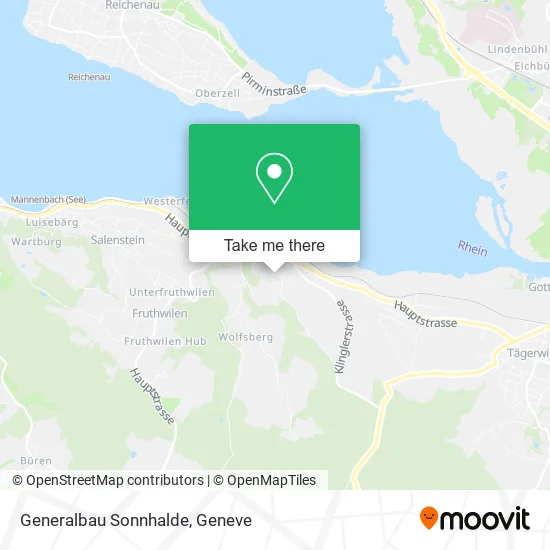 Generalbau Sonnhalde map