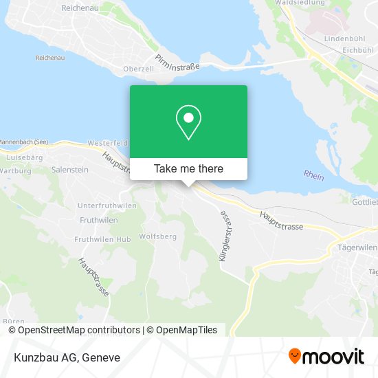 Kunzbau AG map