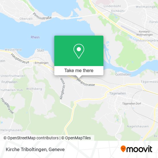 Kirche Triboltingen map