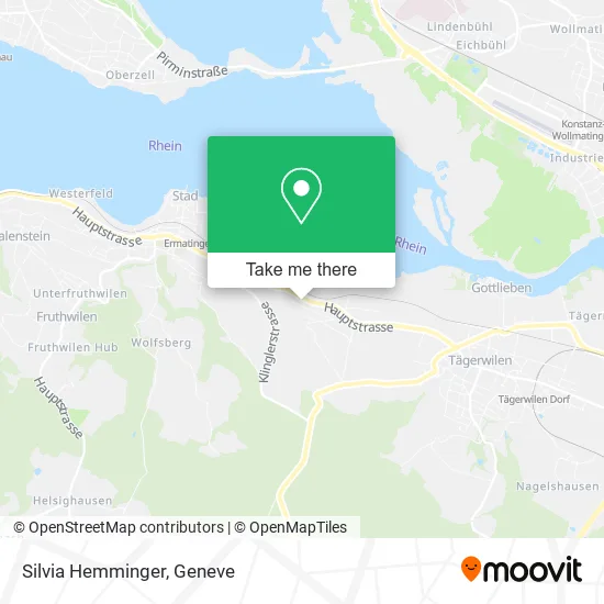 Silvia Hemminger map