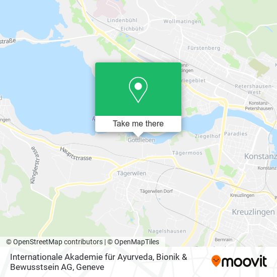 Internationale Akademie für Ayurveda, Bionik & Bewusstsein AG map
