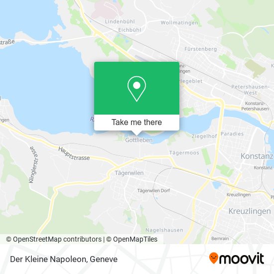 Der Kleine Napoleon map