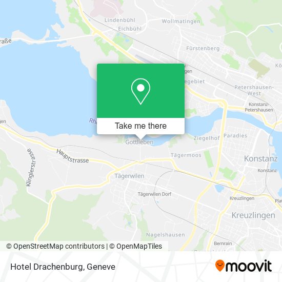 Hotel Drachenburg map