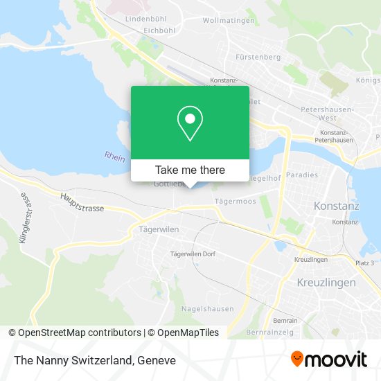 The Nanny Switzerland map